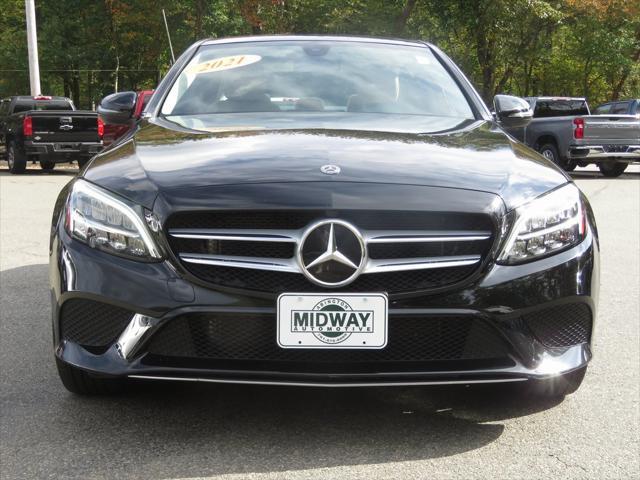 used 2021 Mercedes-Benz C-Class car, priced at $28,630