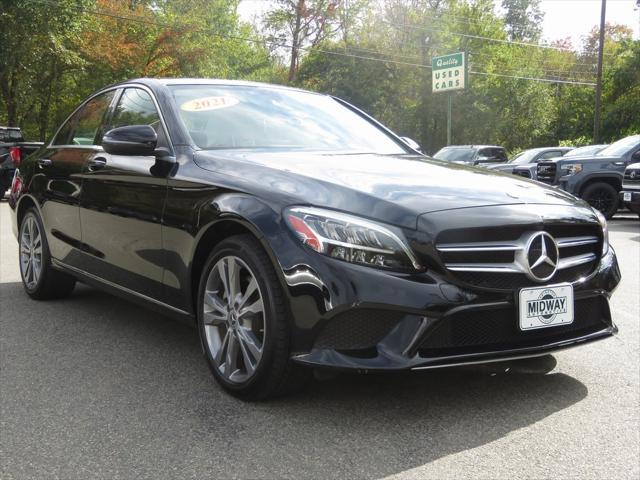 used 2021 Mercedes-Benz C-Class car, priced at $28,630