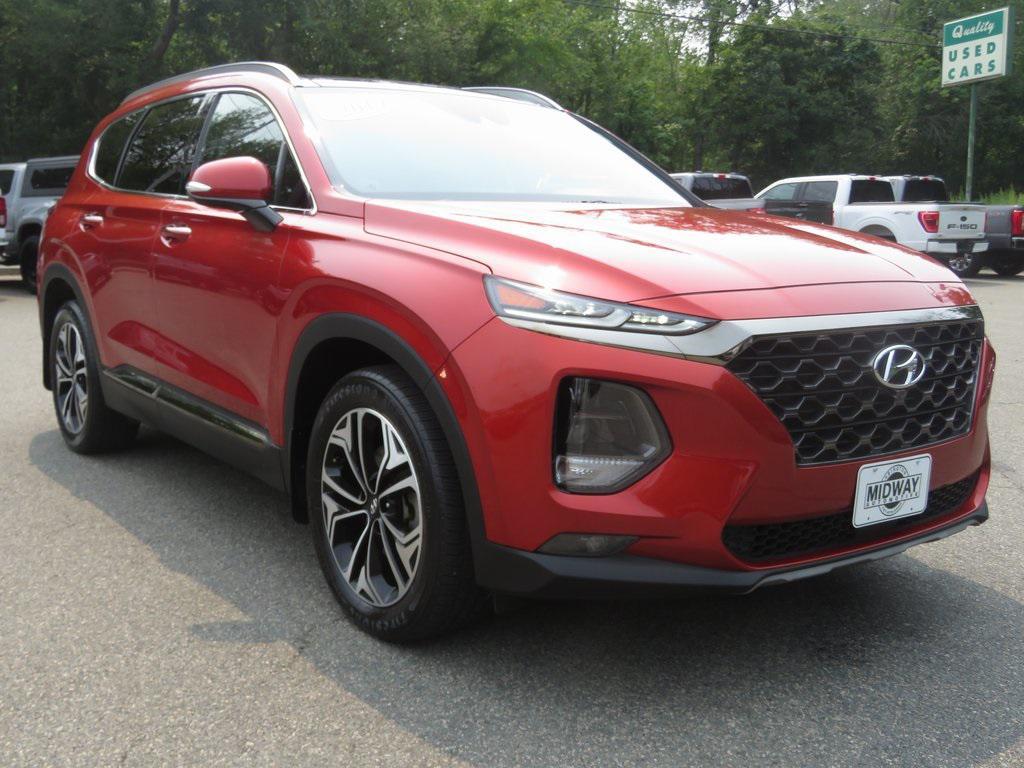 used 2019 Hyundai Santa Fe car, priced at $20,000