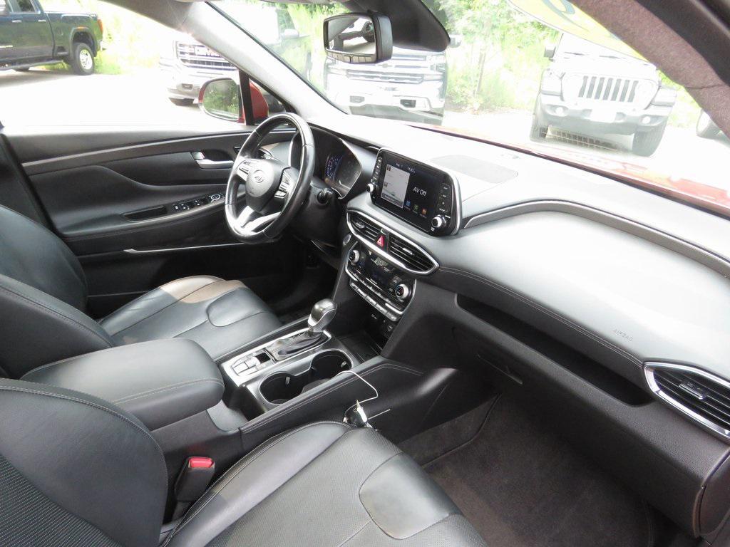 used 2019 Hyundai Santa Fe car, priced at $20,000