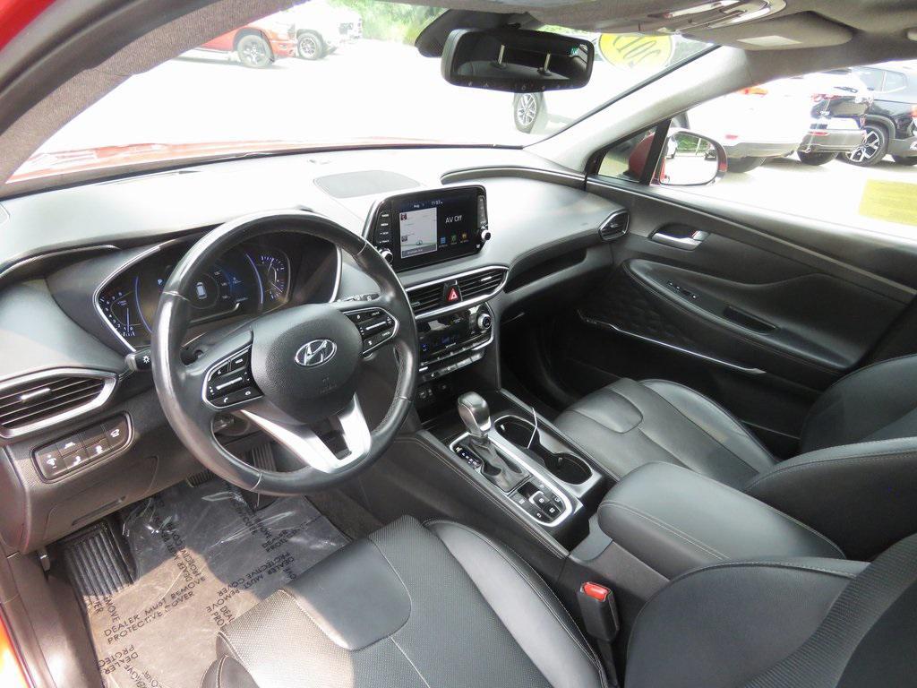 used 2019 Hyundai Santa Fe car, priced at $20,000
