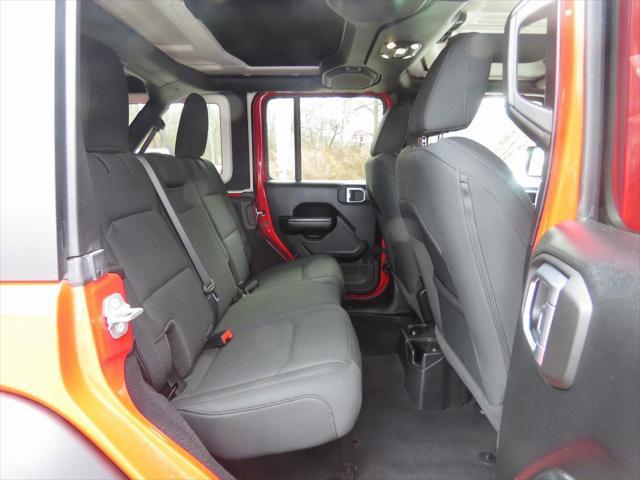 used 2021 Jeep Wrangler Unlimited car, priced at $29,828