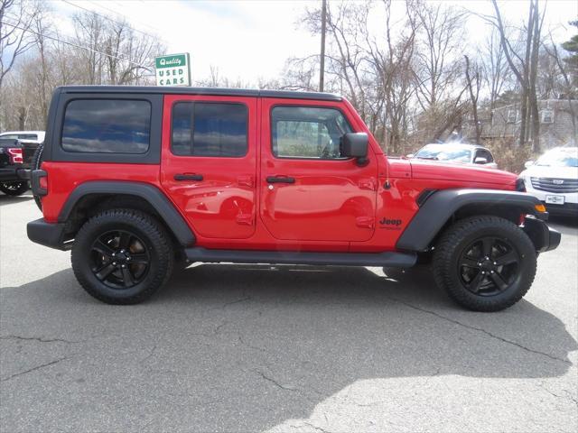 used 2021 Jeep Wrangler Unlimited car, priced at $29,828