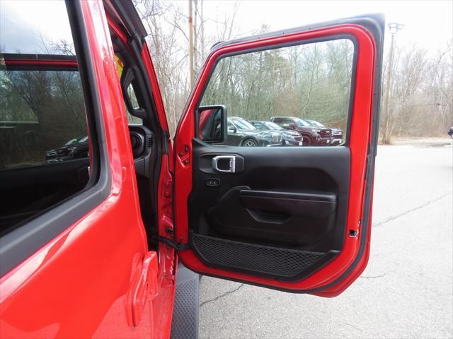 used 2021 Jeep Wrangler Unlimited car, priced at $29,828