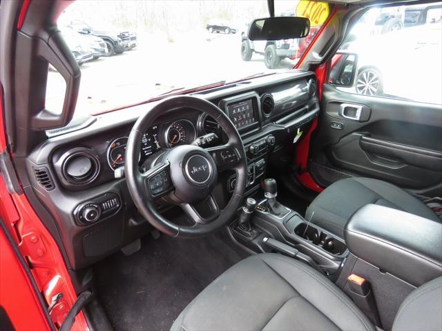 used 2021 Jeep Wrangler Unlimited car, priced at $29,828
