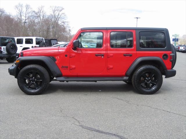 used 2021 Jeep Wrangler Unlimited car, priced at $29,828