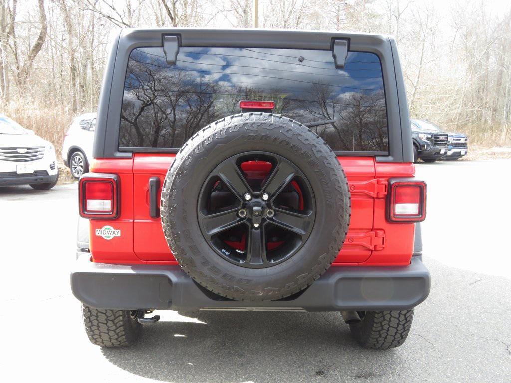 used 2021 Jeep Wrangler Unlimited car, priced at $28,532