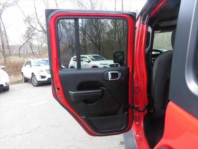 used 2021 Jeep Wrangler Unlimited car, priced at $29,828