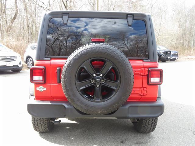 used 2021 Jeep Wrangler Unlimited car, priced at $29,828
