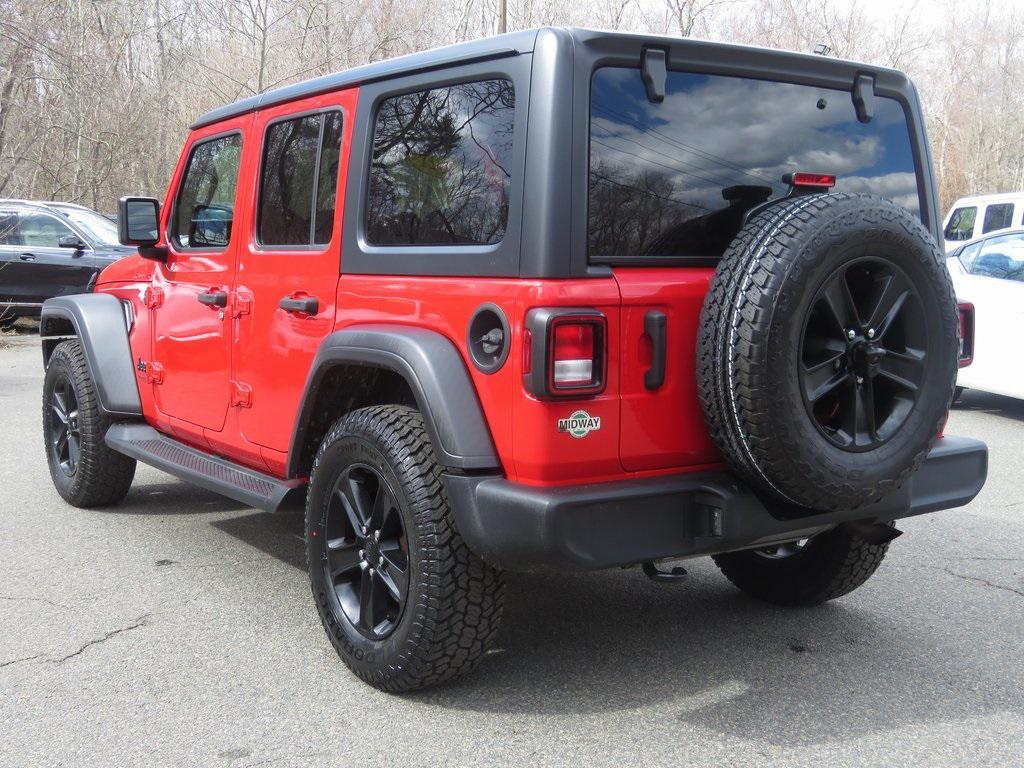 used 2021 Jeep Wrangler Unlimited car, priced at $28,532