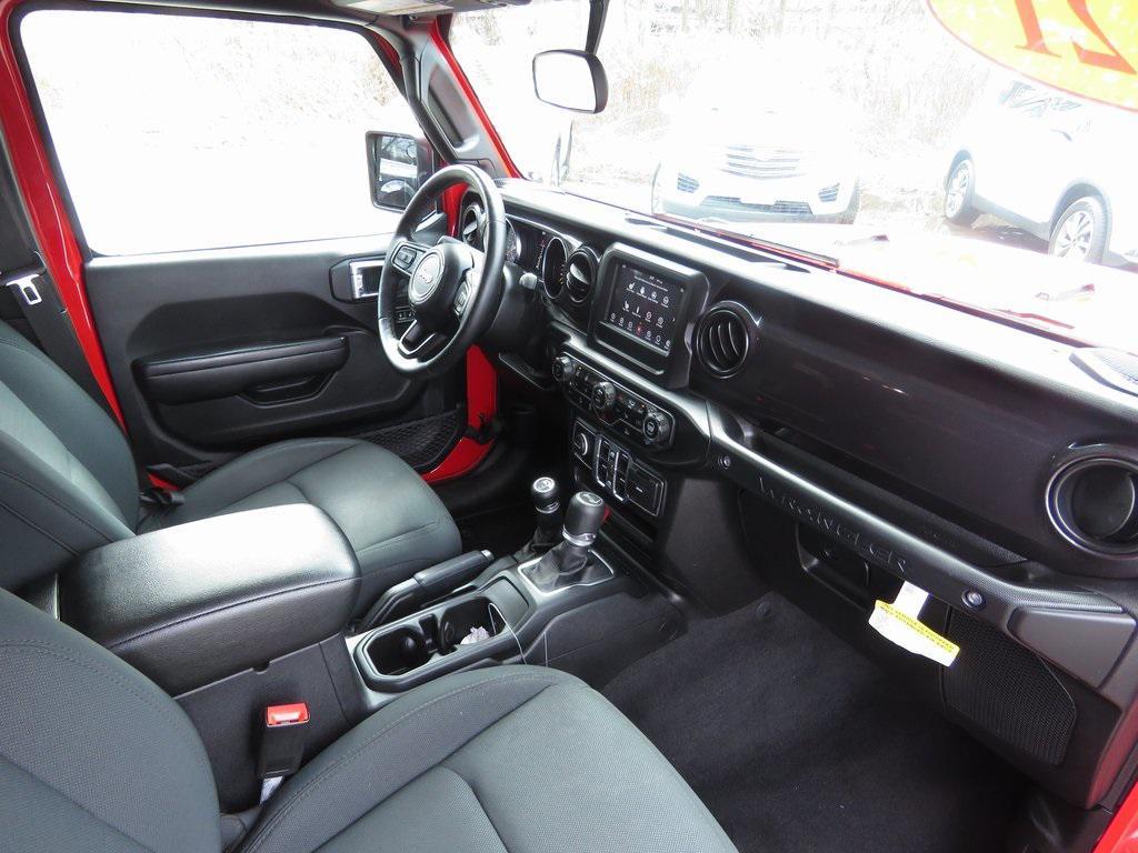used 2021 Jeep Wrangler Unlimited car, priced at $28,532