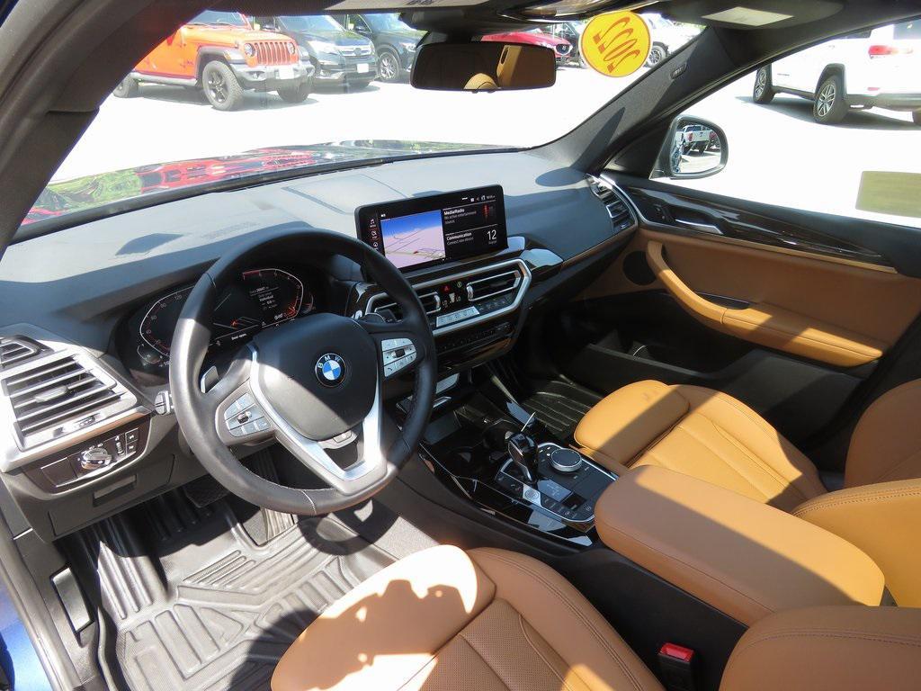 used 2022 BMW X3 car, priced at $34,797