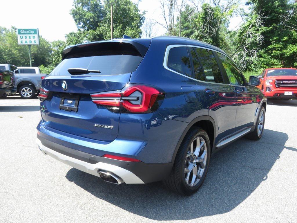 used 2022 BMW X3 car, priced at $34,797