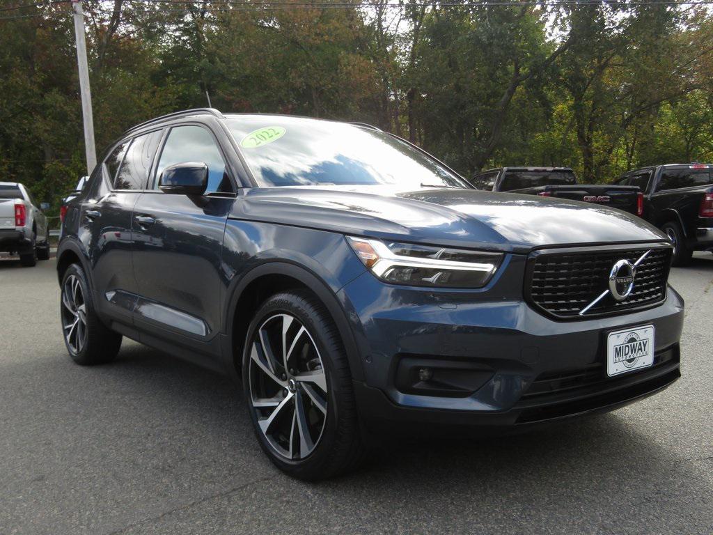 used 2022 Volvo XC40 car, priced at $29,786
