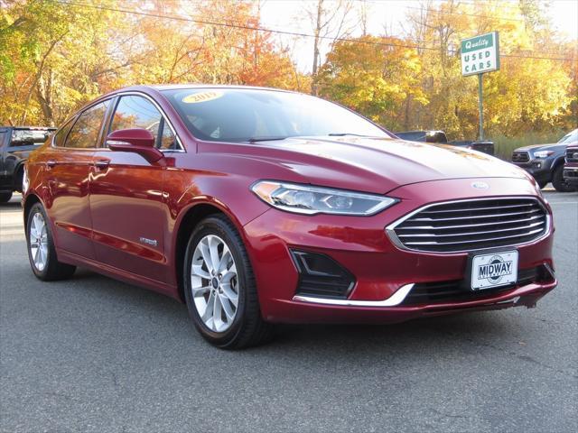 used 2019 Ford Fusion Hybrid car, priced at $18,480