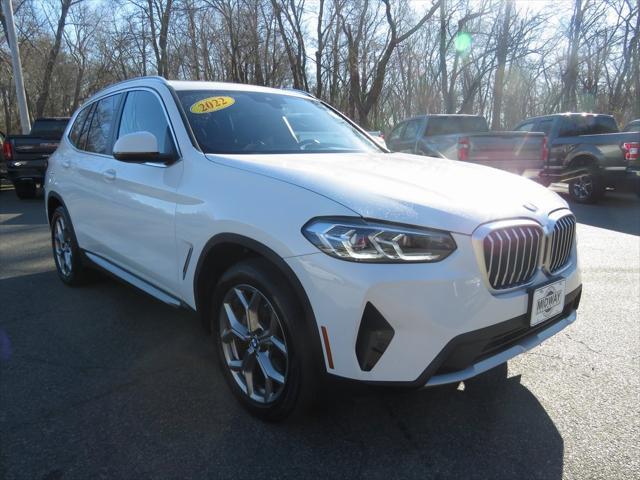 used 2022 BMW X3 car, priced at $34,547