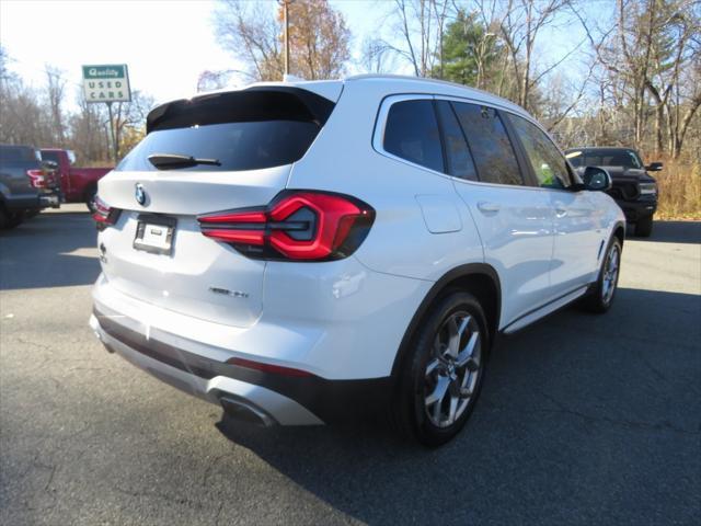 used 2022 BMW X3 car, priced at $34,547