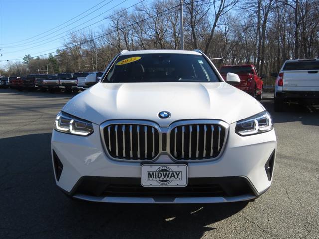 used 2022 BMW X3 car, priced at $34,547