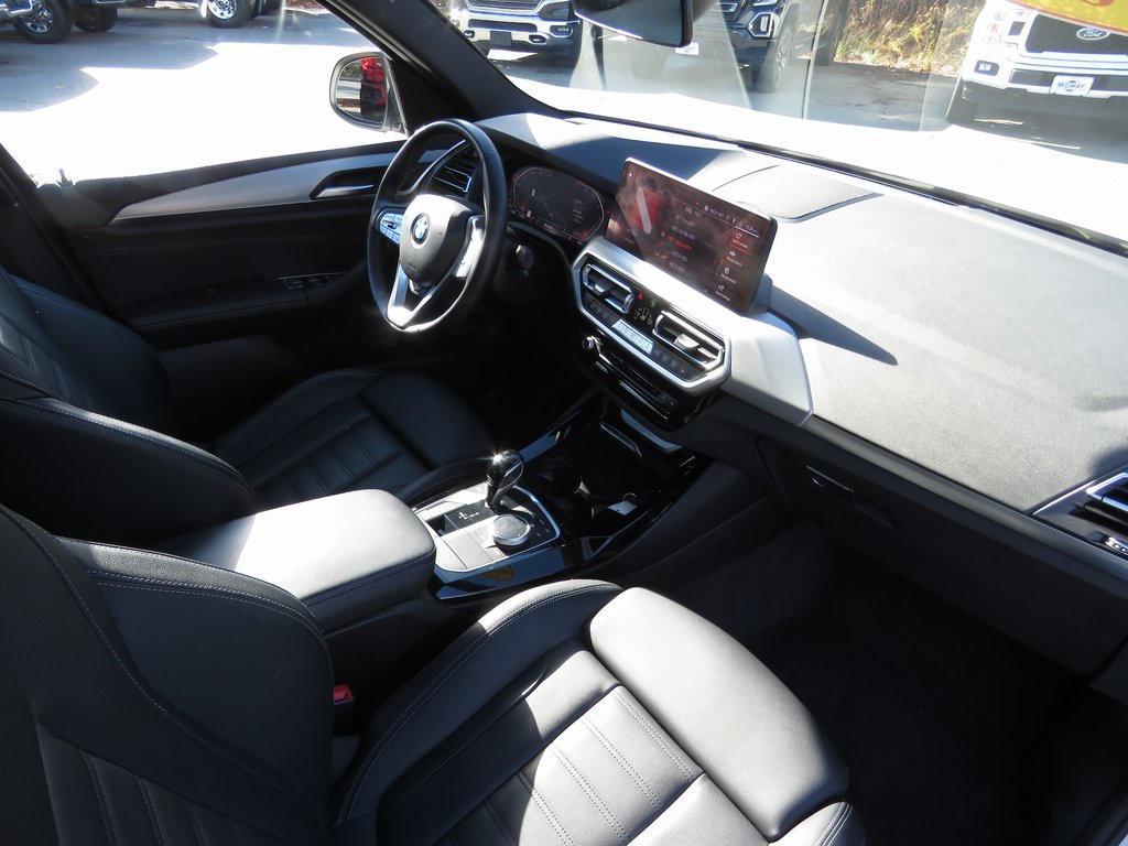 used 2022 BMW X3 car, priced at $31,430
