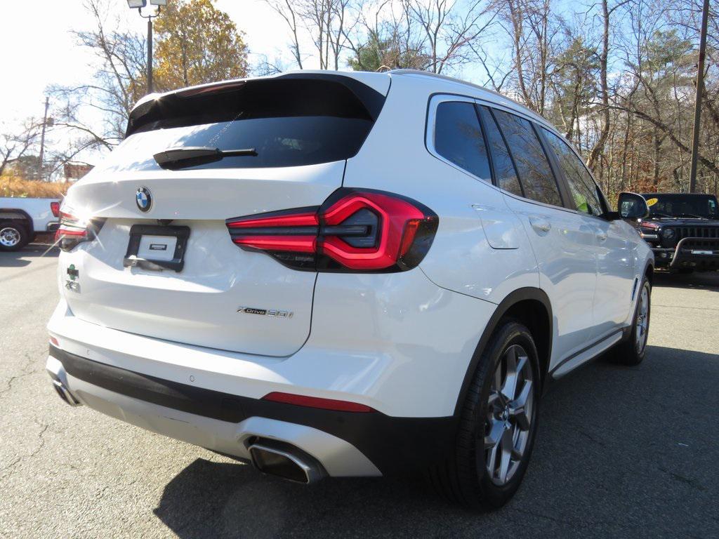 used 2022 BMW X3 car, priced at $31,430