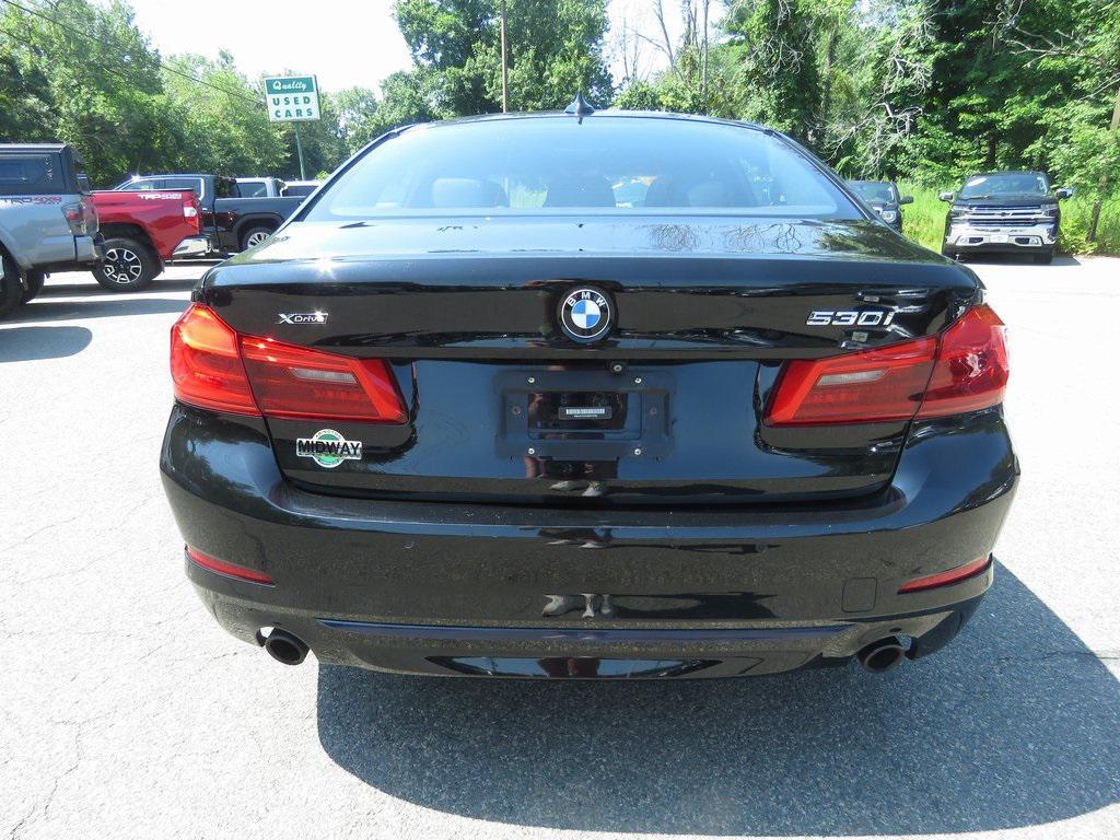 used 2018 BMW 530 car, priced at $19,787