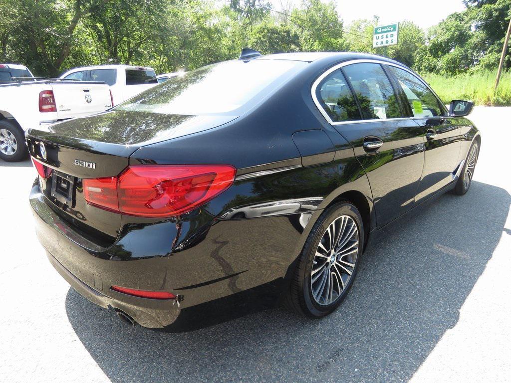 used 2018 BMW 530 car, priced at $19,787