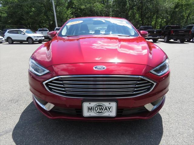 used 2018 Ford Fusion car, priced at $13,907
