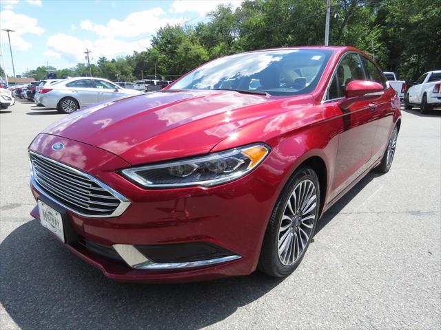 used 2018 Ford Fusion car, priced at $13,907