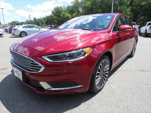 used 2018 Ford Fusion car, priced at $13,907