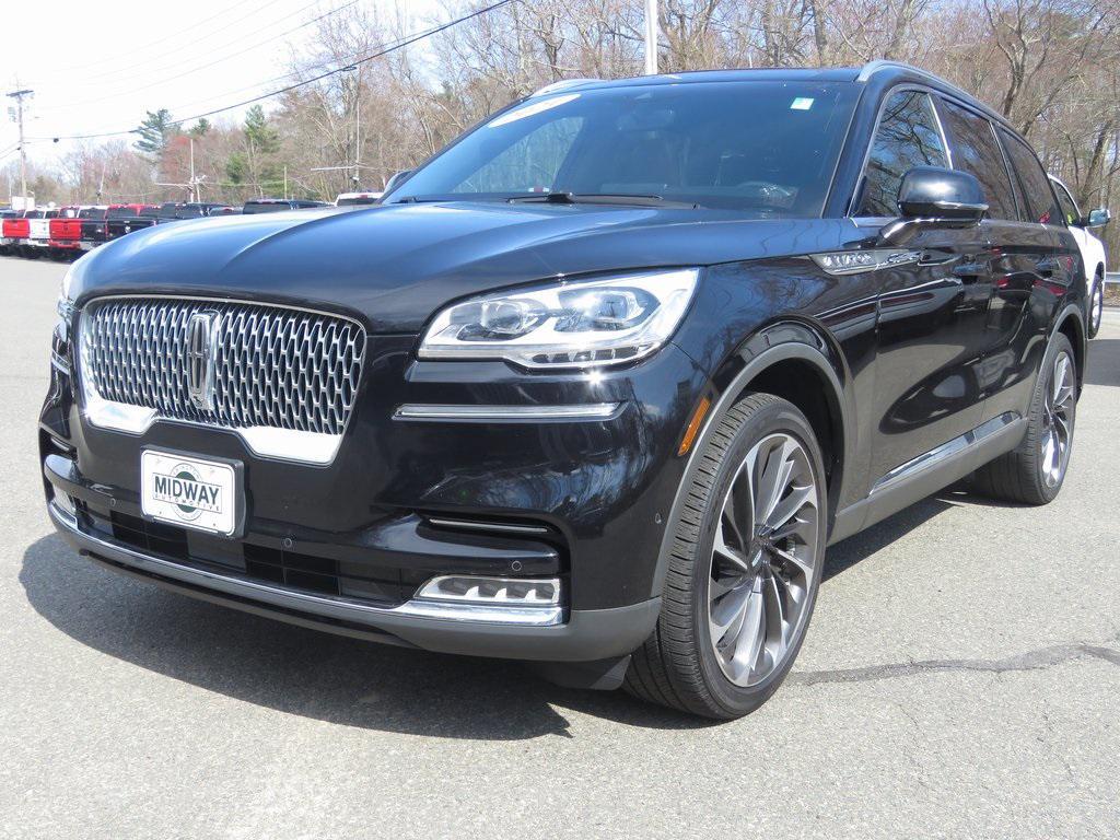 used 2021 Lincoln Aviator car, priced at $35,386