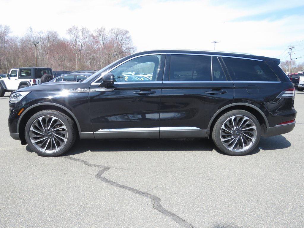 used 2021 Lincoln Aviator car, priced at $35,386