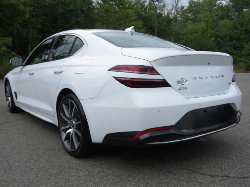 used 2022 Genesis G70 car, priced at $28,990