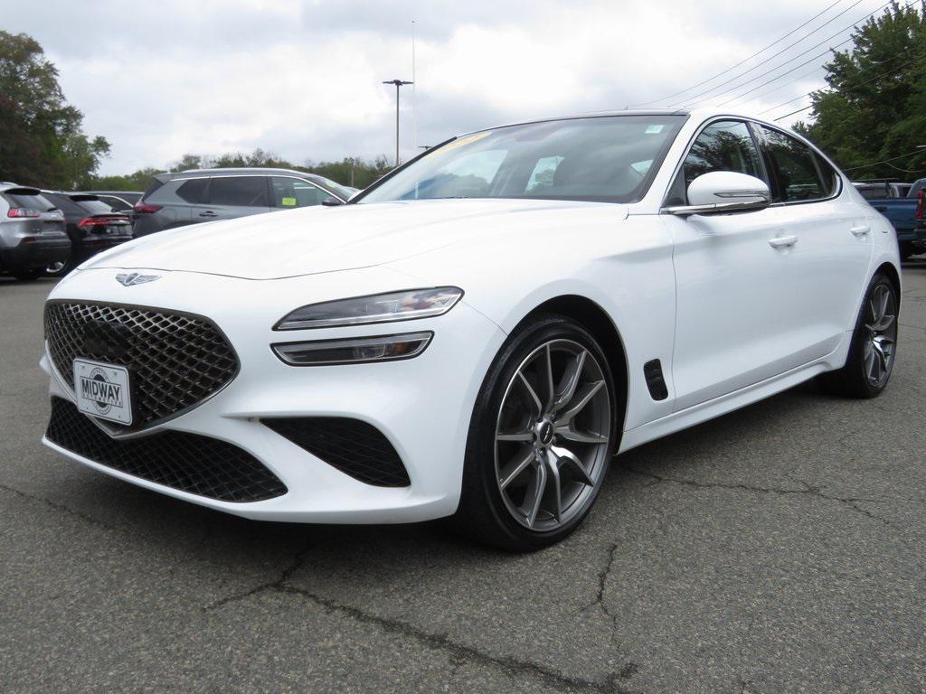 used 2022 Genesis G70 car, priced at $28,990