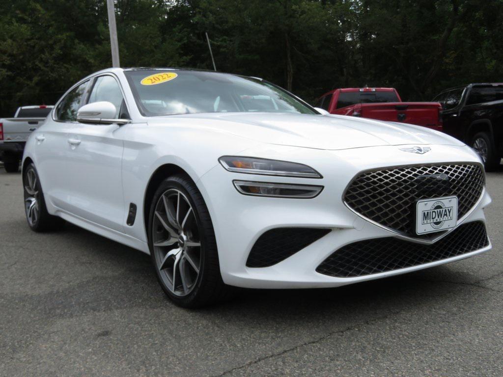 used 2022 Genesis G70 car, priced at $28,990