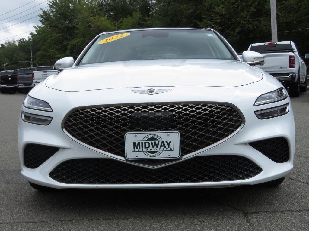 used 2022 Genesis G70 car, priced at $28,990