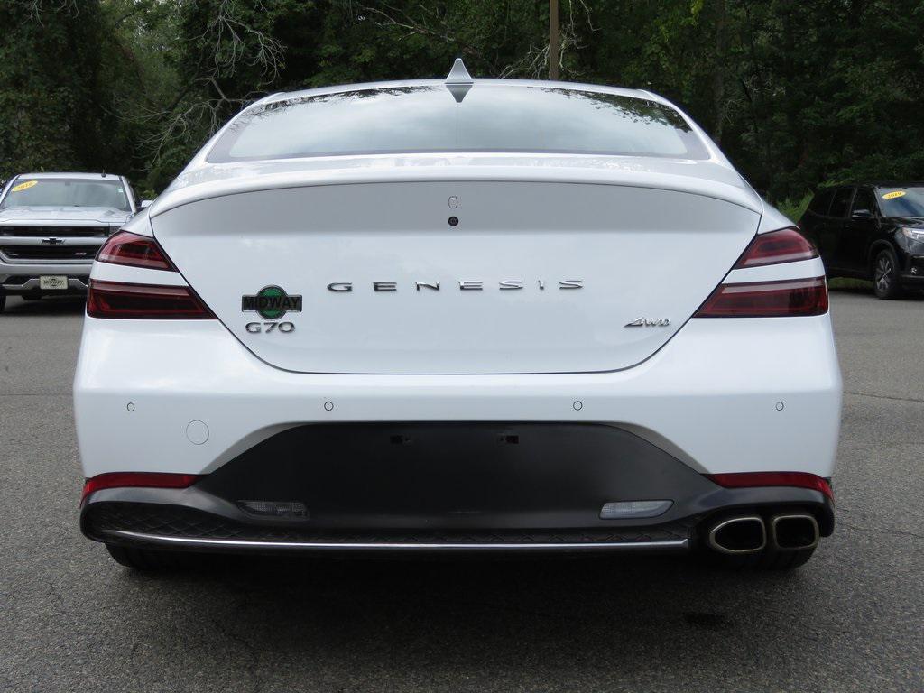 used 2022 Genesis G70 car, priced at $28,990