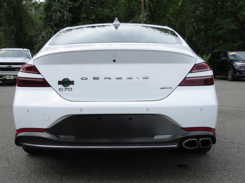 used 2022 Genesis G70 car, priced at $28,990