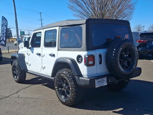 used 2021 Jeep Wrangler car, priced at $34,188