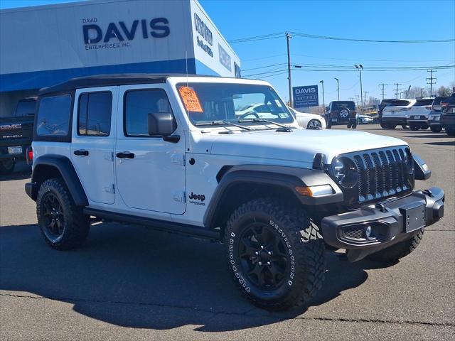 used 2021 Jeep Wrangler car, priced at $34,188