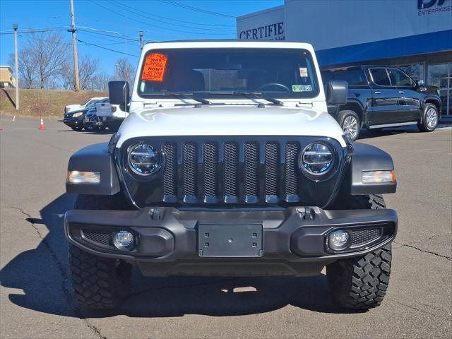 used 2021 Jeep Wrangler car, priced at $34,188