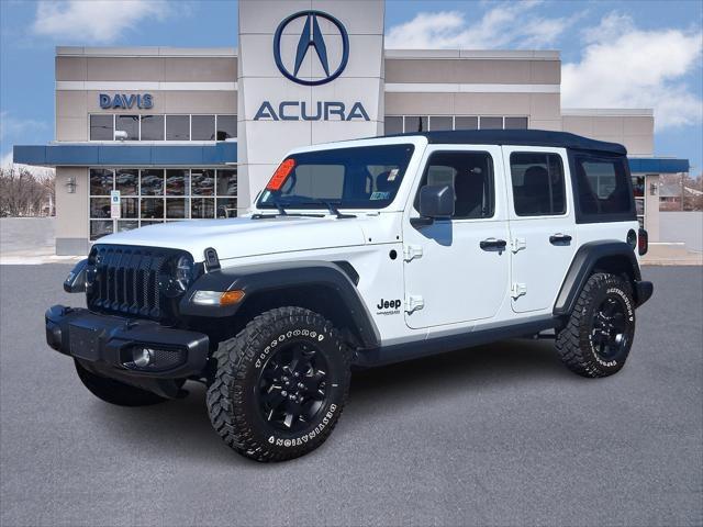 used 2021 Jeep Wrangler car, priced at $34,188