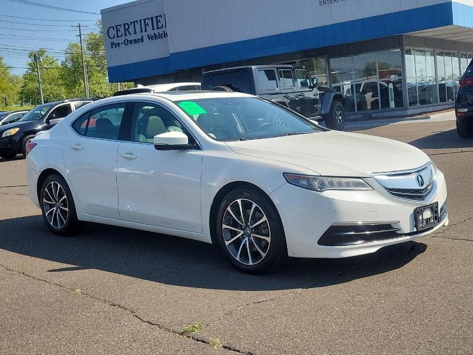 used 2015 Acura TLX car, priced at $14,918
