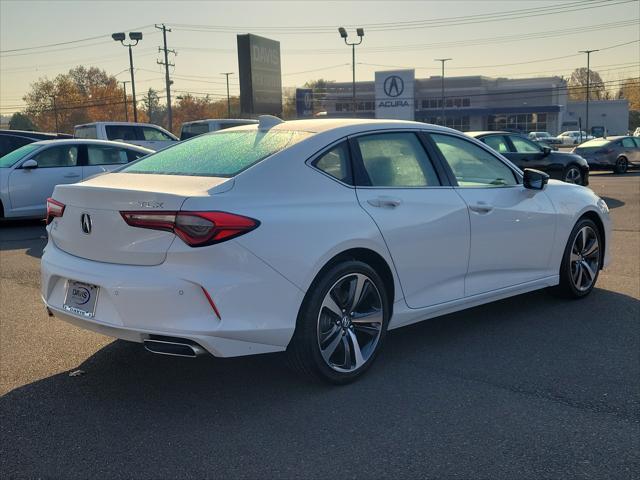 new 2025 Acura TLX car, priced at $47,195