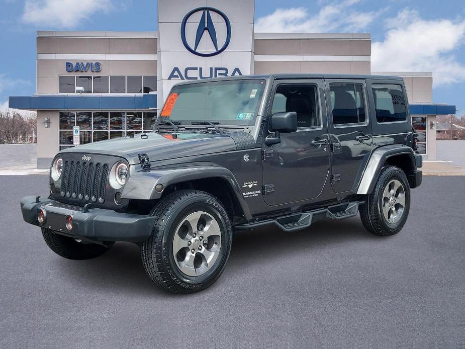used 2017 Jeep Wrangler Unlimited car, priced at $25,618