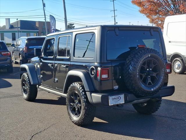 used 2021 Jeep Wrangler car, priced at $30,998