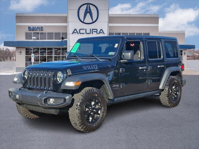 used 2021 Jeep Wrangler car, priced at $30,998