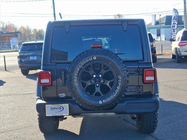 used 2021 Jeep Wrangler car, priced at $30,998