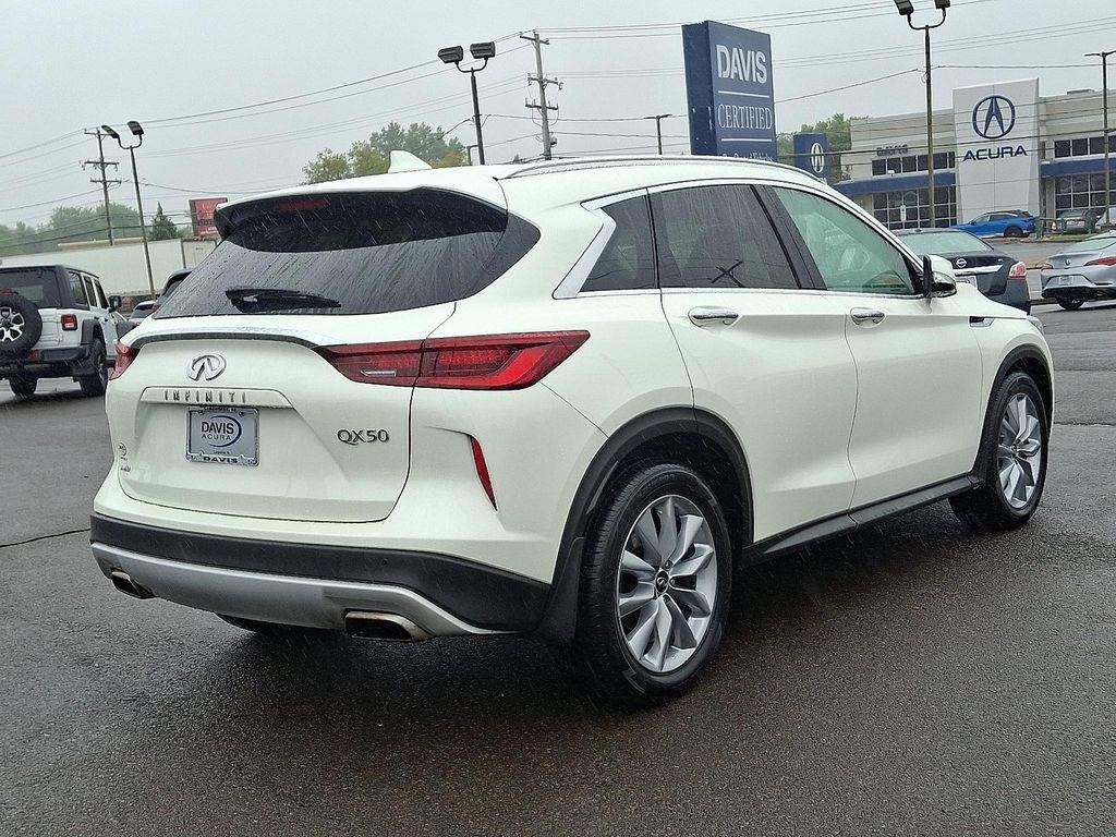 used 2022 INFINITI QX50 car, priced at $25,778