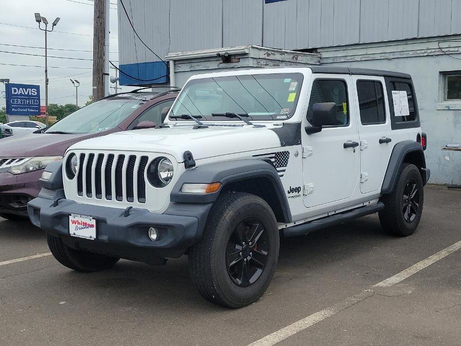 used 2020 Jeep Wrangler Unlimited car, priced at $32,618