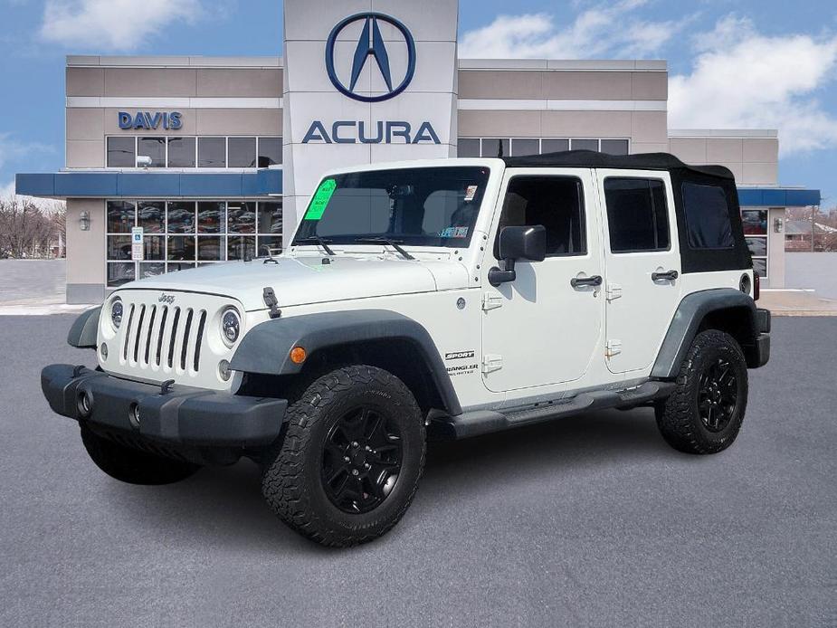 used 2015 Jeep Wrangler Unlimited car, priced at $21,788